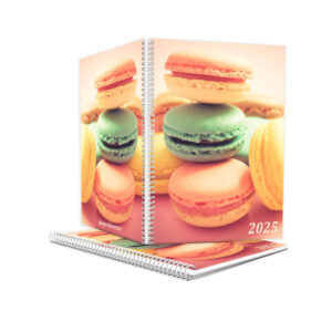 Könyvelői határidőnapló 2025 (Macaron - név nélküli)